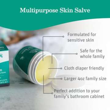 Earth Mama Nipple Butter™ & Diaper Balm | Nipple Cream & Organic Skincare for Baby | Breastfeeding & Postpartum Essentials Bundle