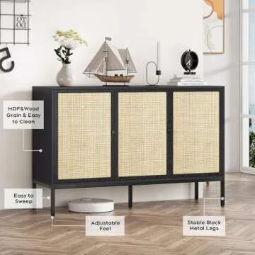 Brafab Rattan Cabinet for Stylish Storage Solutions