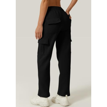 Cozy QINSEN Women's Loose Fit Sweatpants for Winter