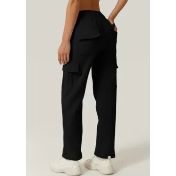 Cozy QINSEN Women's Loose Fit Sweatpants for Winter