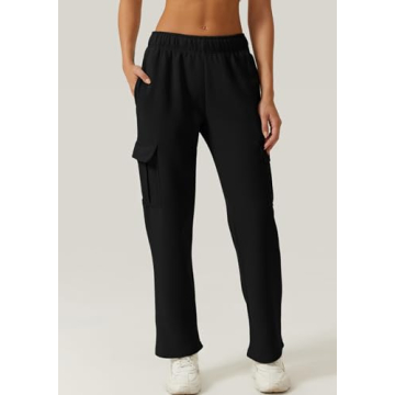 Cozy QINSEN Women's Loose Fit Sweatpants for Winter