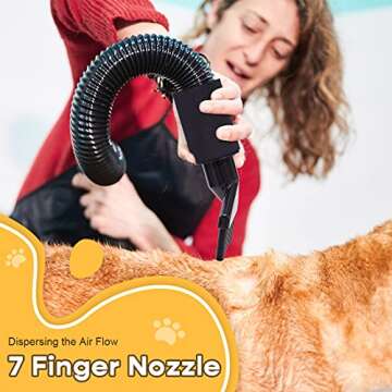 Free Paws Pet Dryer 4.0 HP Professional Grooming Tool