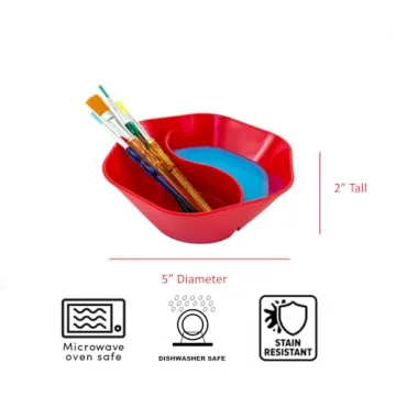 Jarratt Industries Double Dipper Snack Bowls Set of 6