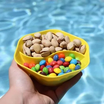 Jarratt Industries Double Dipper Snack Bowls Set of 6