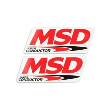 MSD Spark Plug Wire Set for Peak Performance Red