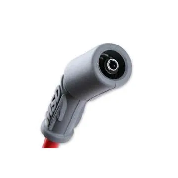 MSD Spark Plug Wire Set for Peak Performance Red