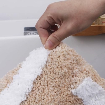 Modminzen Get Naked Bath Mat - Funny Non Slip & Soft Rug