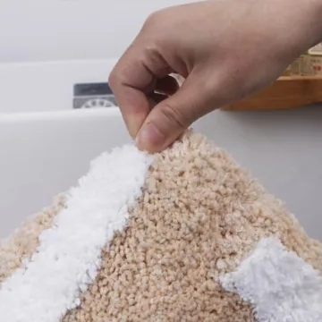 Modminzen Get Naked Bath Mat - Funny Non Slip & Soft Rug