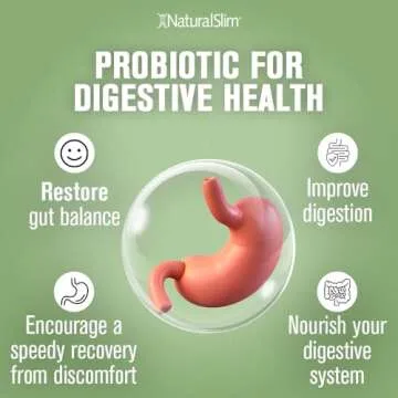 NaturalSlim Good Flora Probiotics for Digestive Health