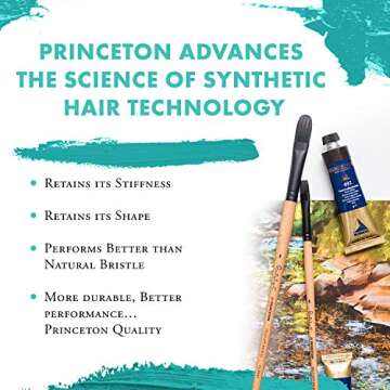 Princeton Catalyst Paintbrush - Size 12 for Artists