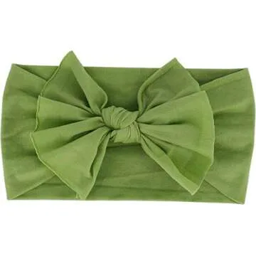 Baby Girl's Headbands and Bows for Newborn Infant Toddler Photographic Accessories (Mixed 15 Colors)