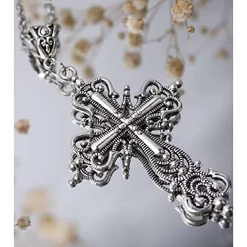 Sacina Gothic Cross Necklace for Unique Jewelry Lovers
