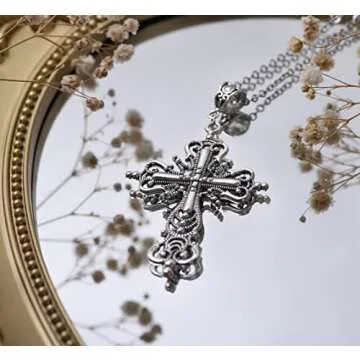 Sacina Gothic Cross Necklace for Unique Jewelry Lovers