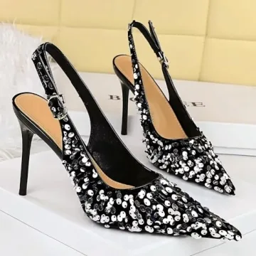 LUXINYU Women Elegant Pointed Toe High Heels Shoes