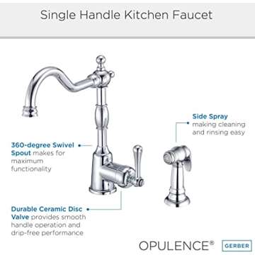 Elegant Gerber D401157 Kitchen Faucet for Every Home