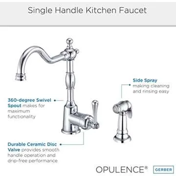 Elegant Gerber D401157 Kitchen Faucet for Every Home
