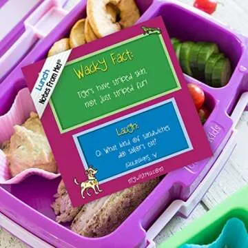 Fun 101 Lunch Box Notes for Kids with Wacky Facts