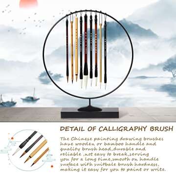 Corciosy Calligraphy Brushes Set for Beginners - Watercolor Art