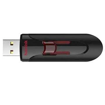 SanDisk 64GB Cruzer Glide 3.0 USB Flash Drive (10 Pack Bundle) Jump Drive Pen Drive Works with Laptop Computers with USB 2.0/3.0 Port (SDCZ600-064G-G35) Plus (5) Everything But Stromboli (TM) Lanyard