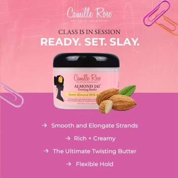 Camille Rose Twisting Butter for Soft, Moisturized Hair