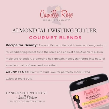 Camille Rose Twisting Butter for Soft, Moisturized Hair
