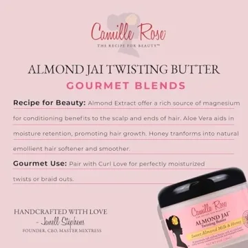 Camille Rose Twisting Butter for Soft, Moisturized Hair
