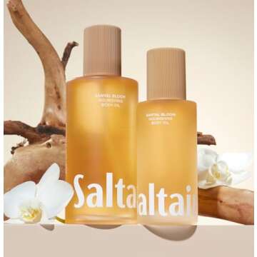 Saltair Body Oil Santal Bloom Jumbo 10oz Moisturizer