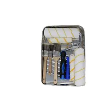 Pro Grade Paint Roller Cover Set,Wall Painting Roller Naps for Professional or Home Owners with All Paints and Stains. Paint Roller Covers are for House or Commercial Use. (10pc. Paint Set)