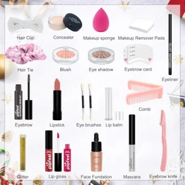 Makeup Advent Calendar for Girls - 2024 Countdown Set