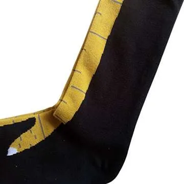 JINSEY Crazy Chicken Legs Knee High Fitness Novelty Socks