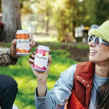 Humm Probiotic Kombucha Zero Sugar Variety Pack - 16 Cans