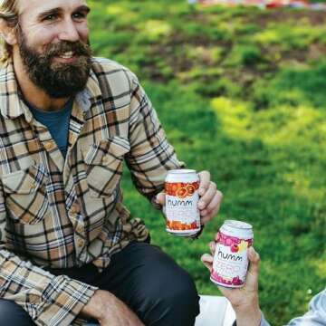 Humm Probiotic Kombucha Zero Sugar Variety Pack - 16 Cans