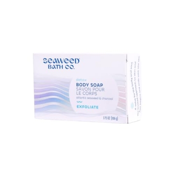 Luxurious Seaweed Exfoliate Detox Body Soap for All Skin Types