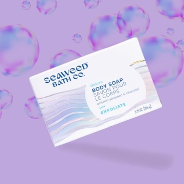 Luxurious Seaweed Exfoliate Detox Body Soap for All Skin Types