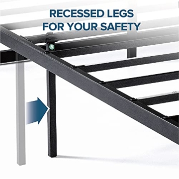 ZINUS Abel Metal Platform Bed Frame with Storage Space