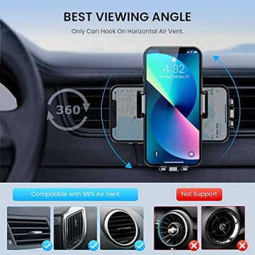 CINDRO Military-Grade Car Vent Phone Mount Universal Fit