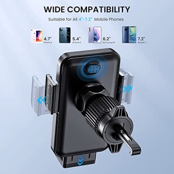 CINDRO Military-Grade Car Vent Phone Mount Universal Fit