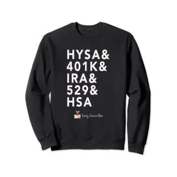 Investment Accounts Sweatshirt - Spread Financial Literacy in Style