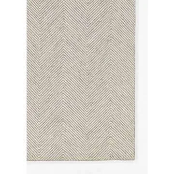 Momeni Charles Wool Hand Tufted Contemporary Indoor Area Rug, Taupe, 2' X 3'