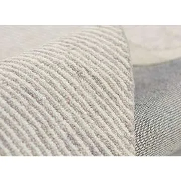 Momeni Charles Wool Hand Tufted Contemporary Indoor Area Rug, Taupe, 2' X 3'