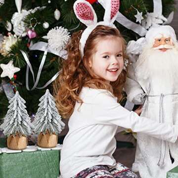 Zhanmai Mini Christmas Trees for Festive Decoration