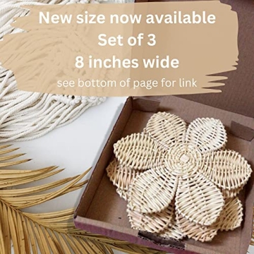 Charming Boho Baby Girl Nursery Wall Decor - Set of 3