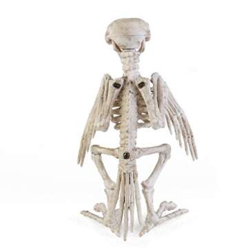 Crazy Bonez Skeleton Raven for Halloween Décor
