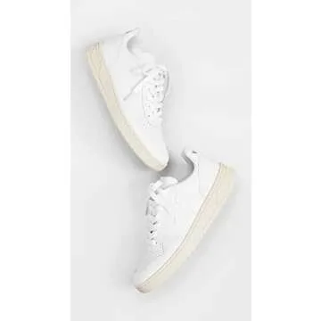 VEJA Women's V-10 Sneaker, Full White, 4