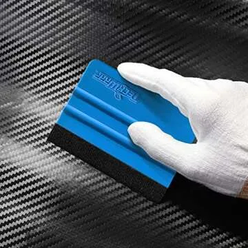 TECKWRAP Felt Edge Squeegee for Vinyl Applications 4 Inch