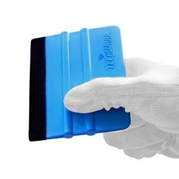 TECKWRAP Felt Edge Squeegee for Vinyl Applications 4 Inch