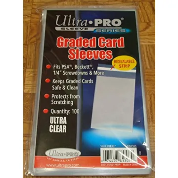 Ultra Pro Graded Card Sleeves - 200 Total for Protection
