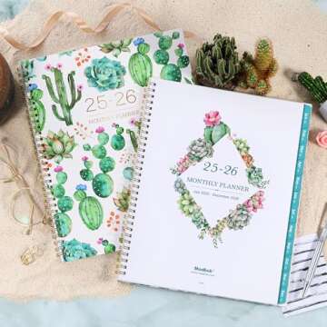 2025-2026 Monthly Planner/Calendar - Monthly Planner 2025-2026, July 2025 - December 2026, 9" x 11",...
