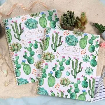 2025-2026 Monthly Planner/Calendar - Monthly Planner 2025-2026, July 2025 - December 2026, 9" x 11", Monthly Calendar 2025-2026 with Tabs, Note Pages, Holidays, Back Pocket