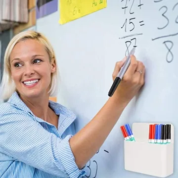 Wellerly Magnetic Marker Holder for Whiteboards and More